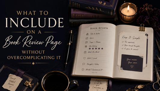 What to Include on a Book Review Page Without Overcomplicating It