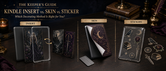 Kindle Insert vs. Skin vs. Sticker: Which Is Right for You?