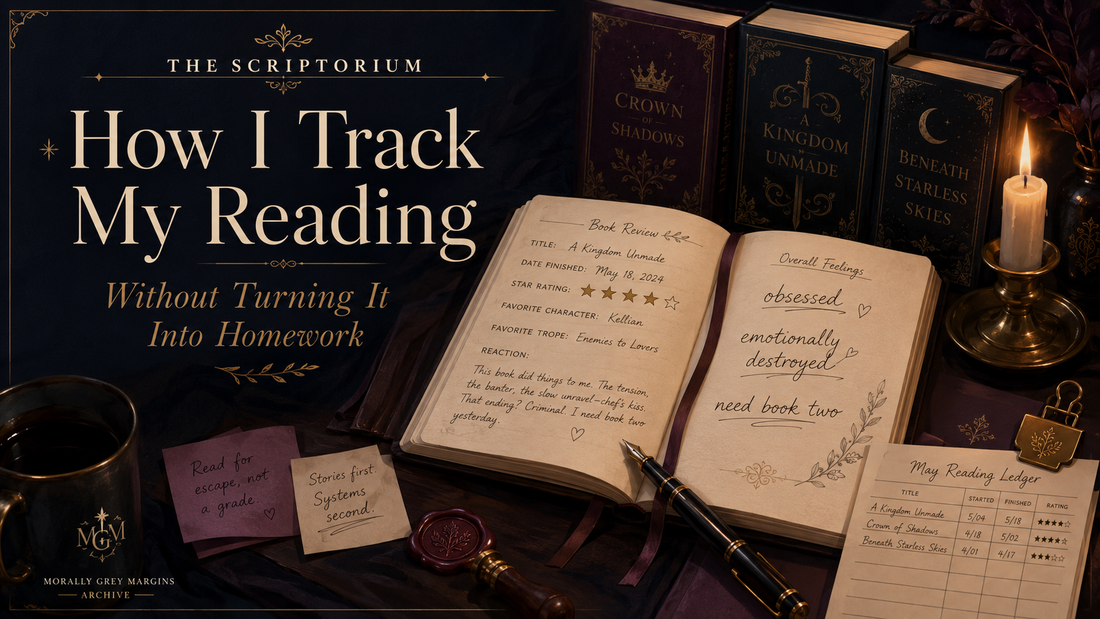 How I Track My Reading Without Turning It Into Homework