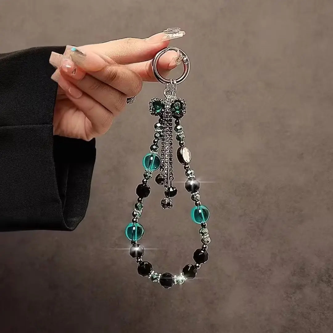 Emerald green gothic Kindle charm dark fantasy aesthetic Kindle back accessory for readers